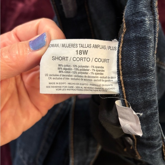 Gloria Vanderbilt Straight Leg Jeans - Picture 3 of 3